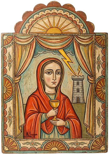 Retablo of St. Barbara