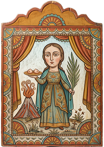 Retablo of St. Agatha
