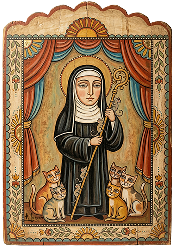 Retablo of St. Gertrude
